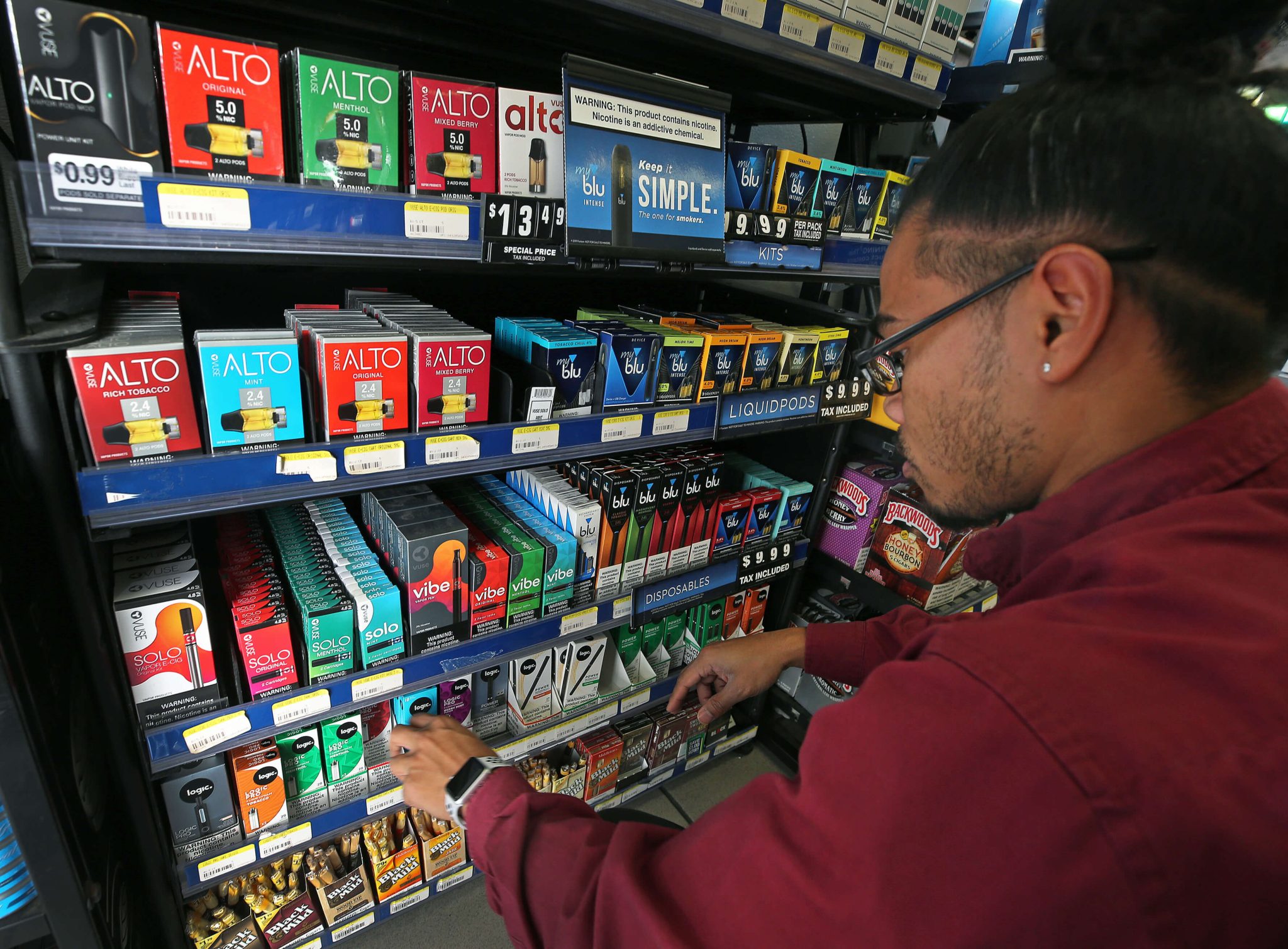 Do gas stations sell disposable vapes? KEYSTONE