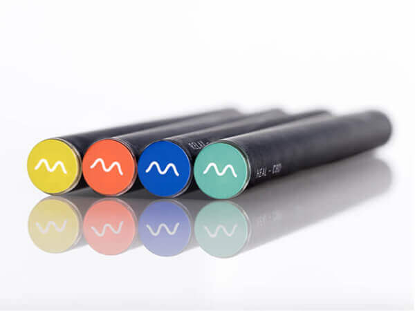 stylo vape rythm avec 4 couleurs