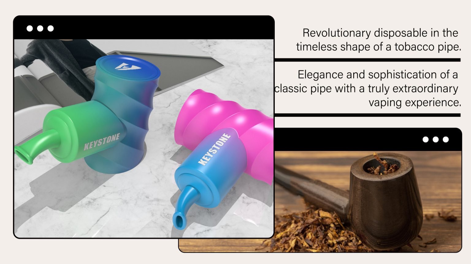 ARSTIST VAPE PIPE 6000 Puffs KEYSTONE