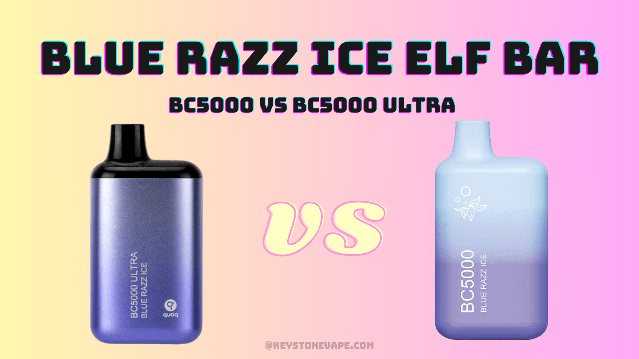 blue razz ice elf bar bc5000