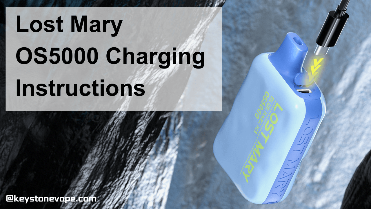 Lost Mary OS5000 Charging Instructions