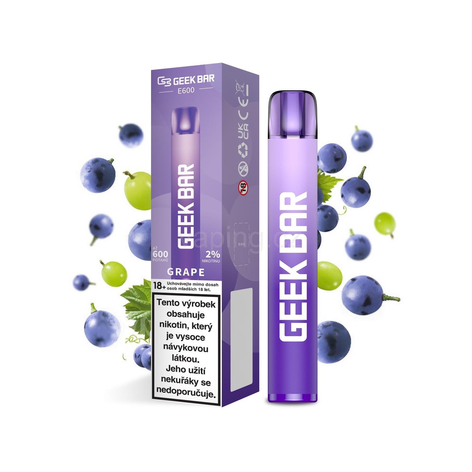 Geek Bar E600 Disposable Vape Device – The Vaping Movement