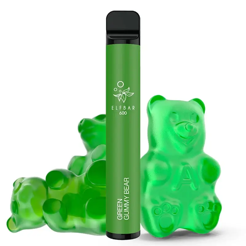 BEAR Flavors - Apple Kiwi, 100ML, Sin Nicotina: 0mg, 70VG/30PG, E- Liquido para Cigarrillos Electronicos, Vaper, E Cigarette